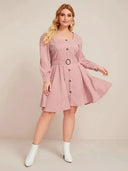 Plus Size Evening Dress for Street Style