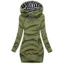 Autumn Winter Hoodie Dress Stylish Comfortable Sweatshirt Women