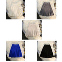 Autumn Winter Knitted Elastic High Waist A-Line Mini Skirts
