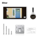 Awapow 3.5 Inch Door Bell Peephole Viewer - 120 Degree LCD Digital Door Bell Cam