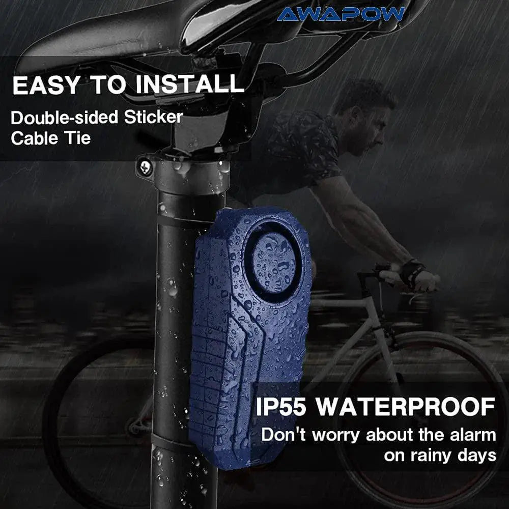 Awapow Motorcycle Alarm Wireless Waterproof Security System