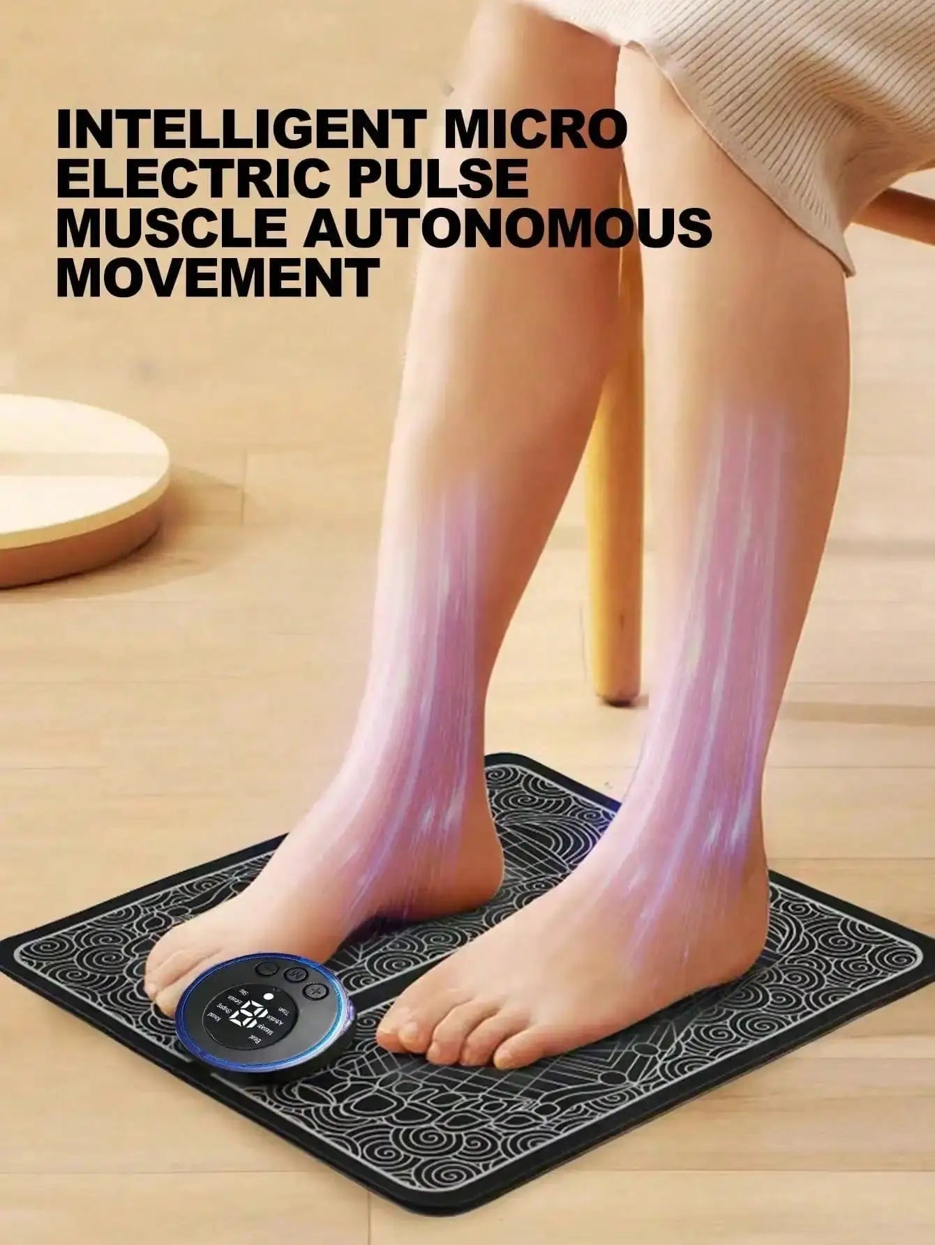AXH Foot Massager Pulse EMS Device for Acupoint Therapy at Home Relief