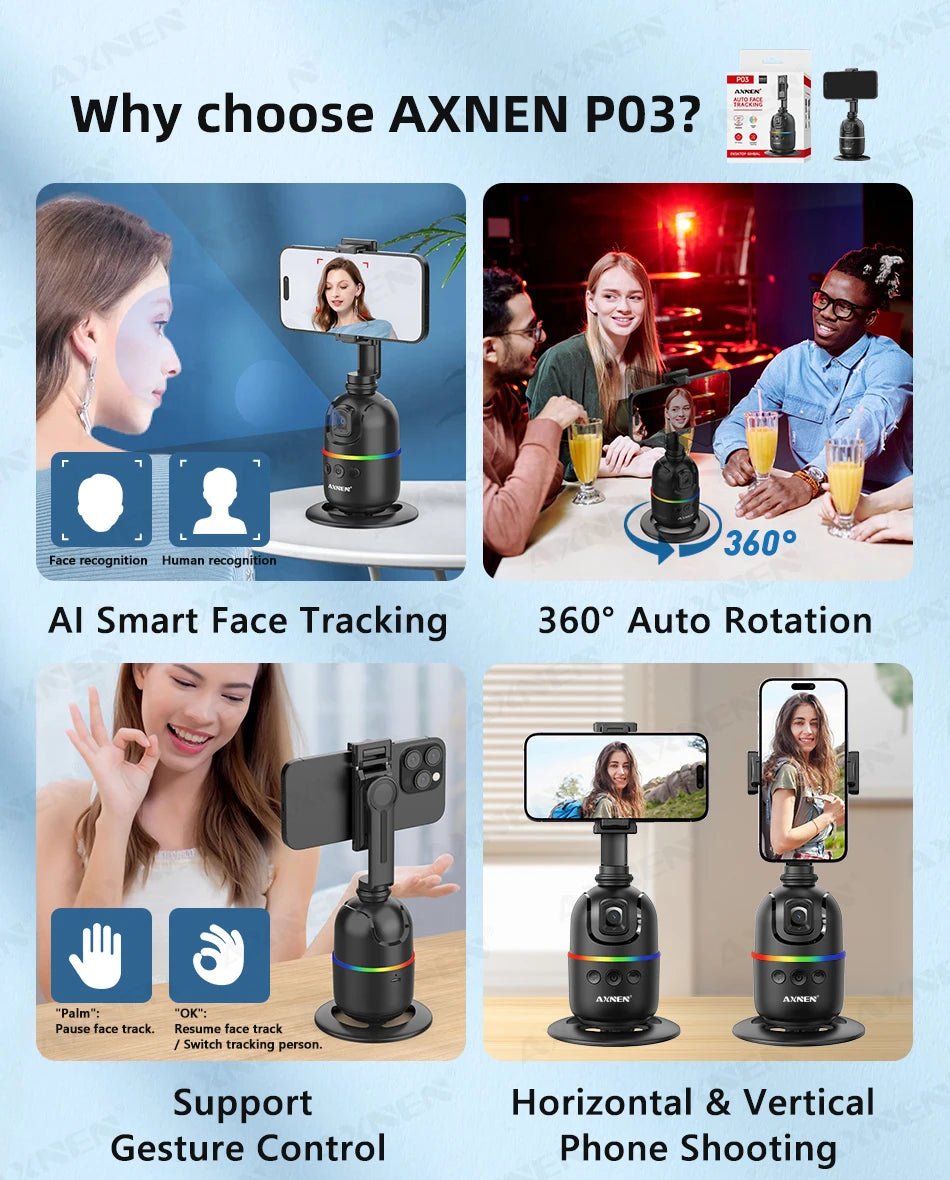 Hands Free Desk Gimbal for Creators — product view 10
