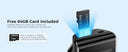 AZDOME M550 Pro Dash Cam 4K and 2.5K Triple Channel GPS 5.8GHz WiFi 24Hr Parking