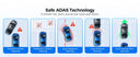AZDOME M550 Pro Dash Cam 4K and 2.5K Triple Channel GPS 5.8GHz WiFi 24Hr Parking