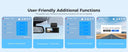 AZDOME M550 Pro Dash Cam 4K and 2.5K Triple Channel GPS 5.8GHz WiFi 24Hr Parking