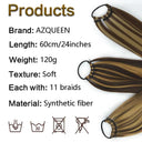 AZQUEEN Synthetic Hair Extensions For Instant Style Upgrade
