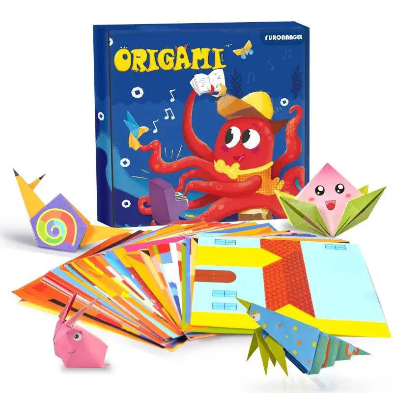 Baby Animal Origami Puzzle Book For Kids Learning Fun