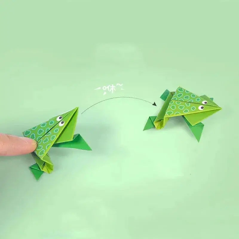 Baby Animal Origami Puzzle Book For Kids Learning Fun