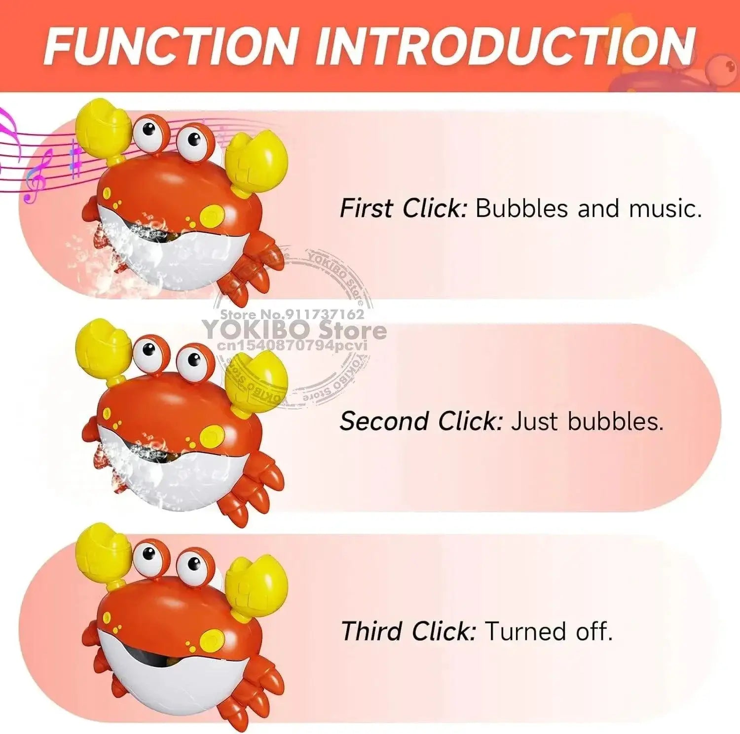 Baby Bubble Bath Toy With Music And Soap Feature Fun