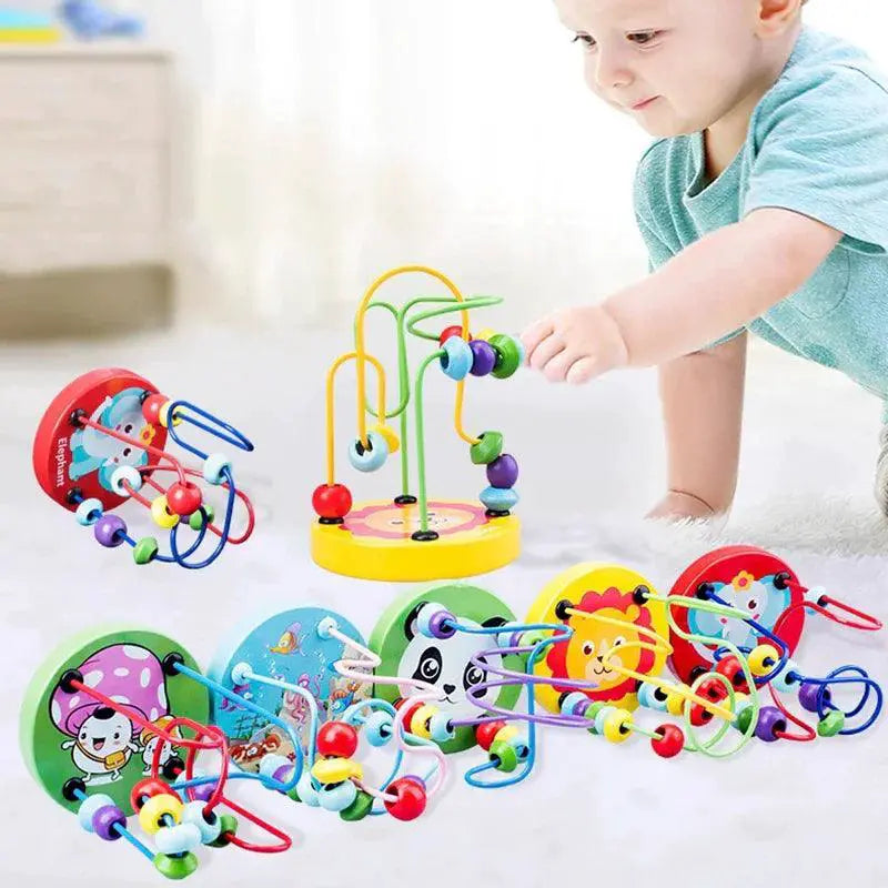 Baby Montessori Wooden Math Toy For Kids Puzzle Game