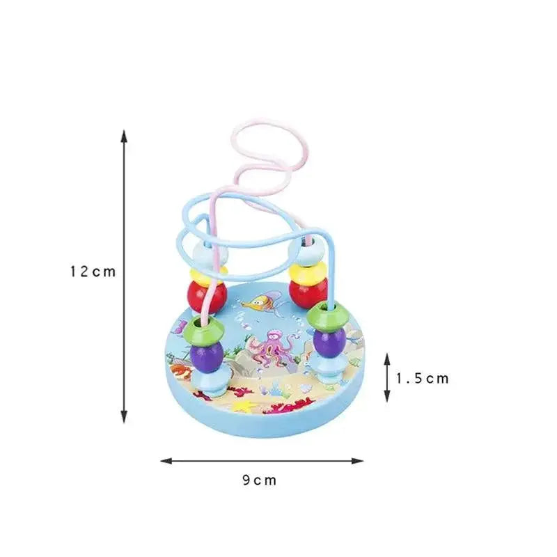 Baby Montessori Wooden Math Toy For Kids Puzzle Game