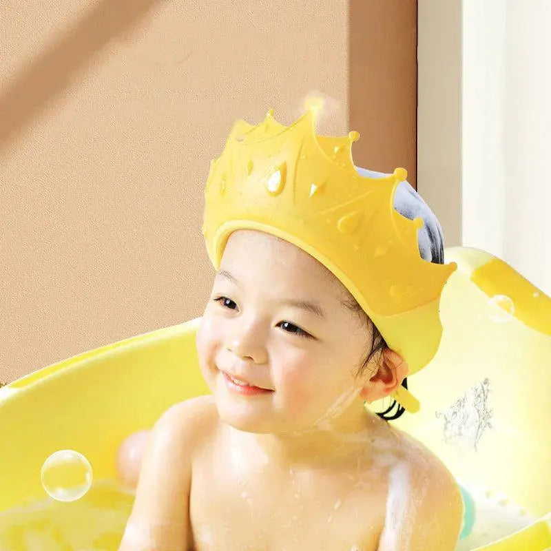 Baby Silicone Shampoo Caps Ear Protection for Bath Time Fun