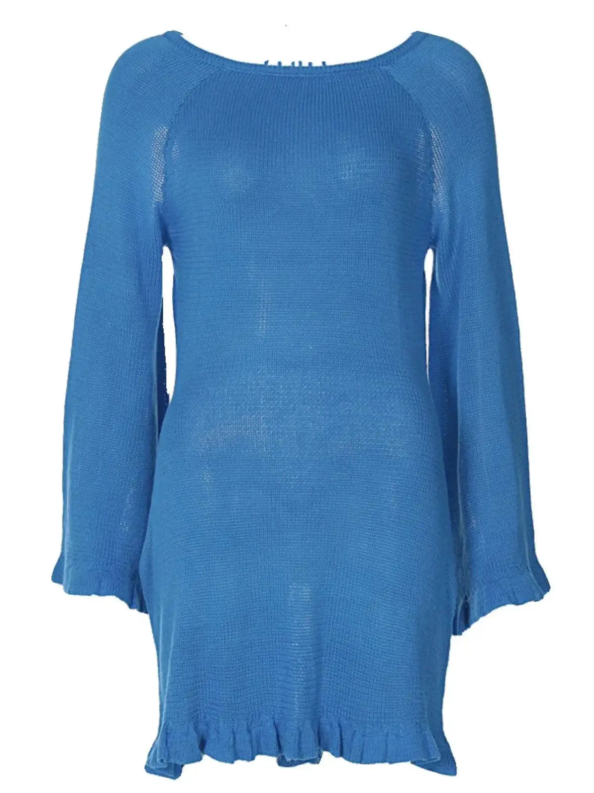 Backless Pleated Dress With Tape Accents Statement Piece