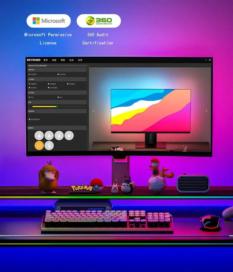 Backlight Strip for Gamers Immersive RGB