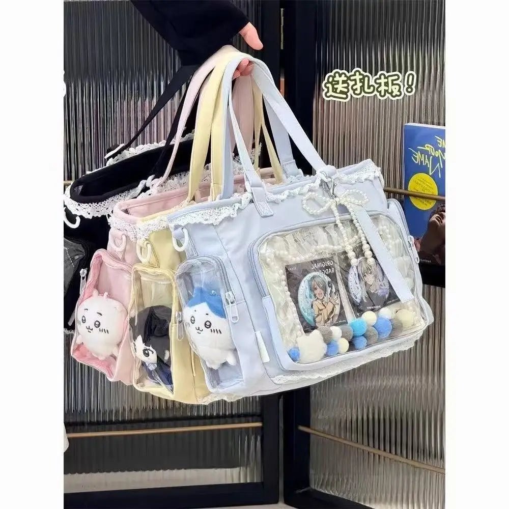 Ballet Girl Itabag Crossbody Bag For Women Canvas Two Dimensional Style Gifts Tote