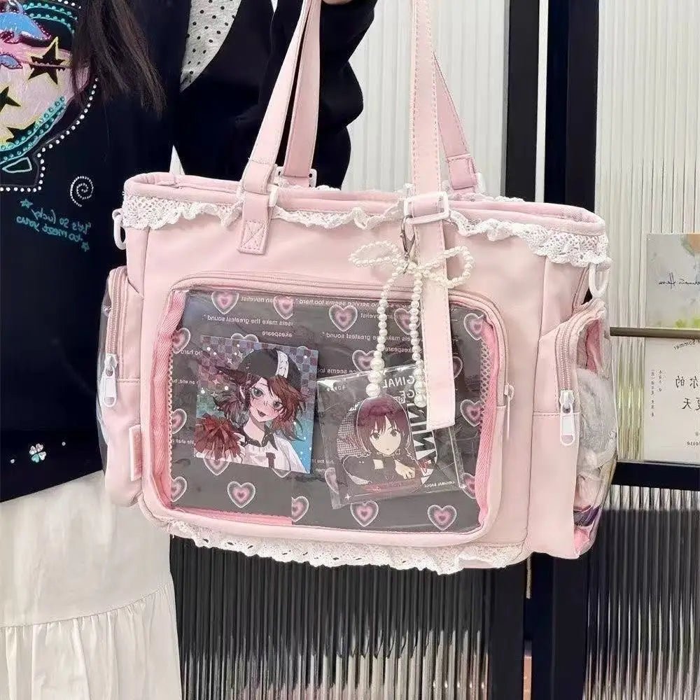 Ballet Girl Itabag Japanese Inspired Two Dimensional Crossbody Bag For Women Gift