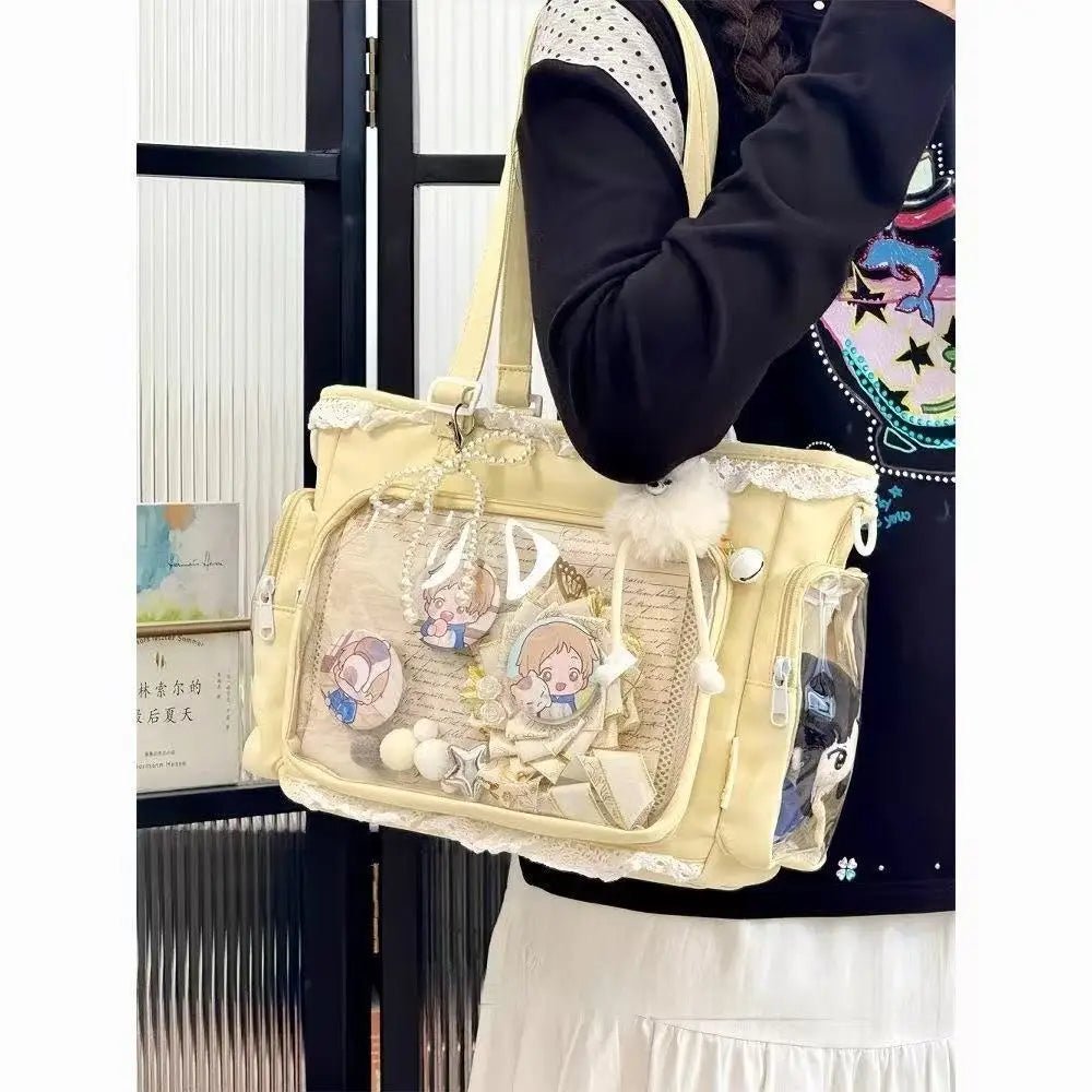 Ballet Girl Itabag Japanese Inspired Two Dimensional Crossbody Bag For Women Gift