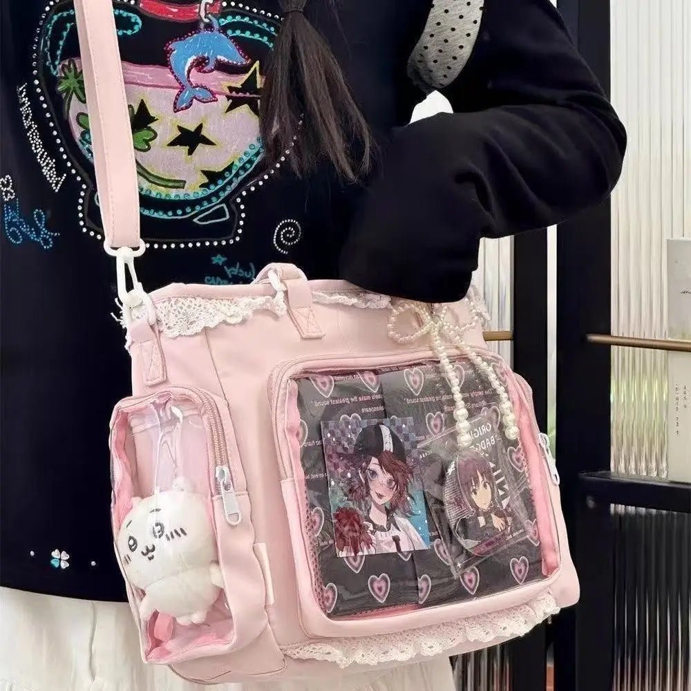 Ballet Girl Itabag Japanese Inspired Two Dimensional Crossbody Bag For Women Gift