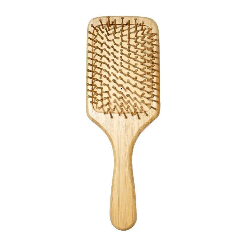 Bamboo Hair Brush Sustainable Anti Static Scalp Massage Tool