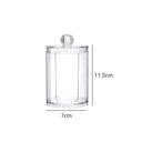 Bamboo Makeup Swabs & Cotton Pads Holder Elegant Organizer