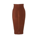 Bandage Midi Skirt for Women Flattering