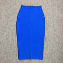 Bandage Midi Skirt for Women Flattering