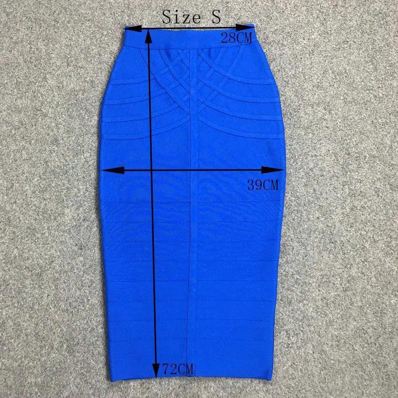 Bandage Midi Skirt Vintage Harajuku Style Ladies Fashion