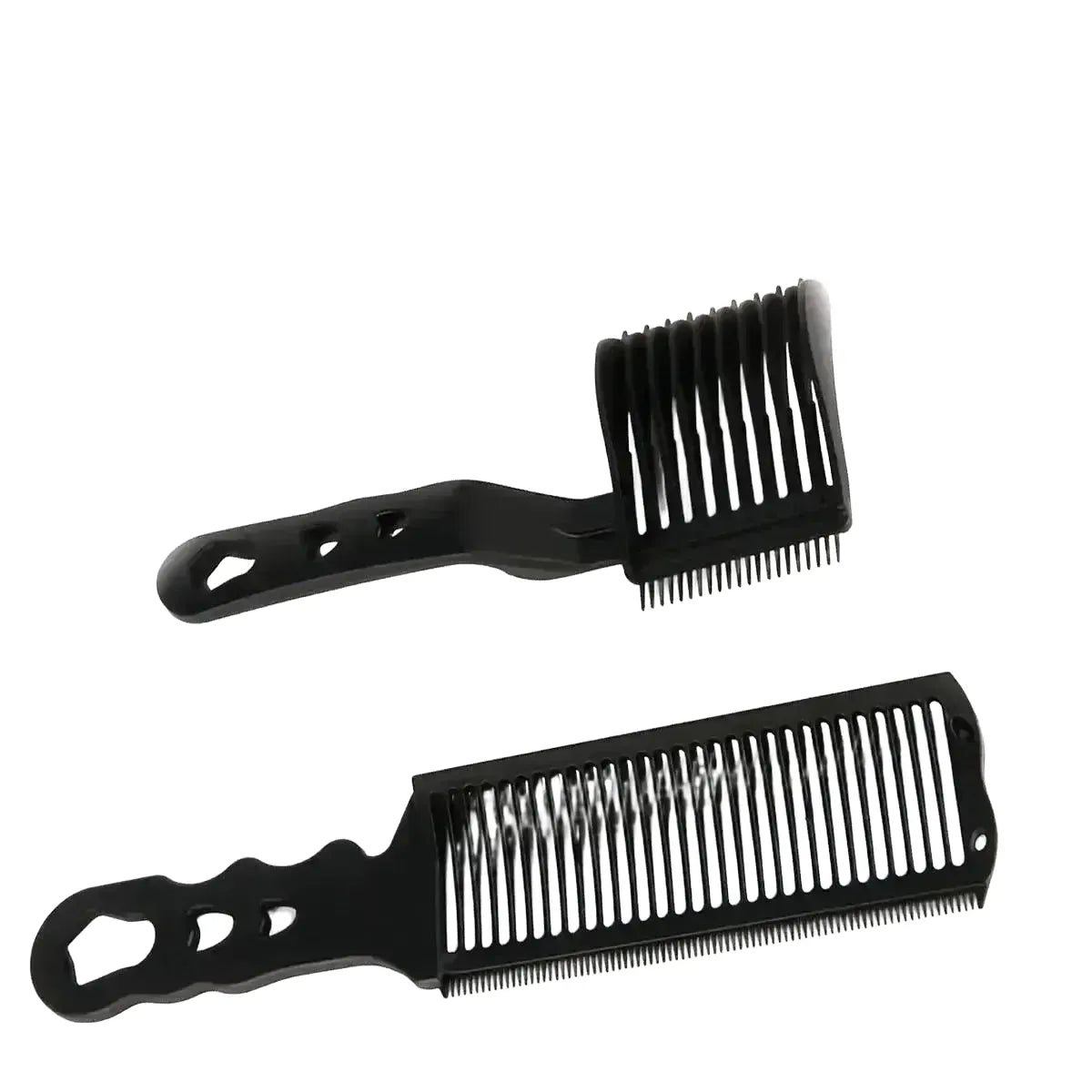 Precision Haircut Combs Set for Barbers — White 2PCS