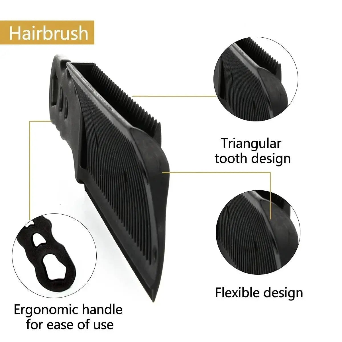 Barbers Precision Haircut Combs Set for Professional Styling