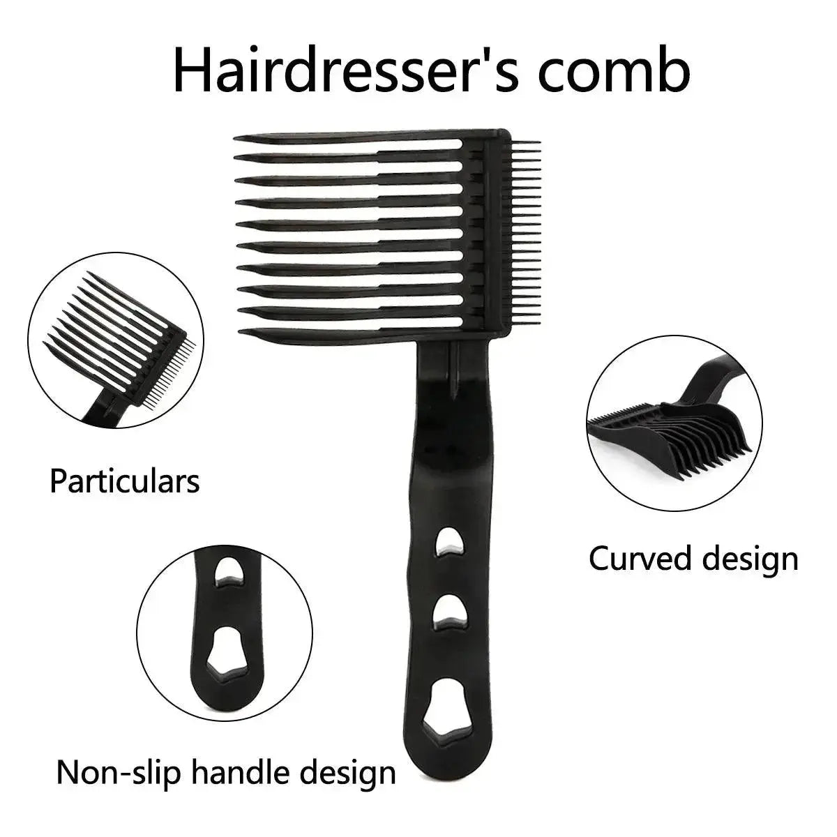 Barbers Precision Haircut Combs Set for Professional Styling
