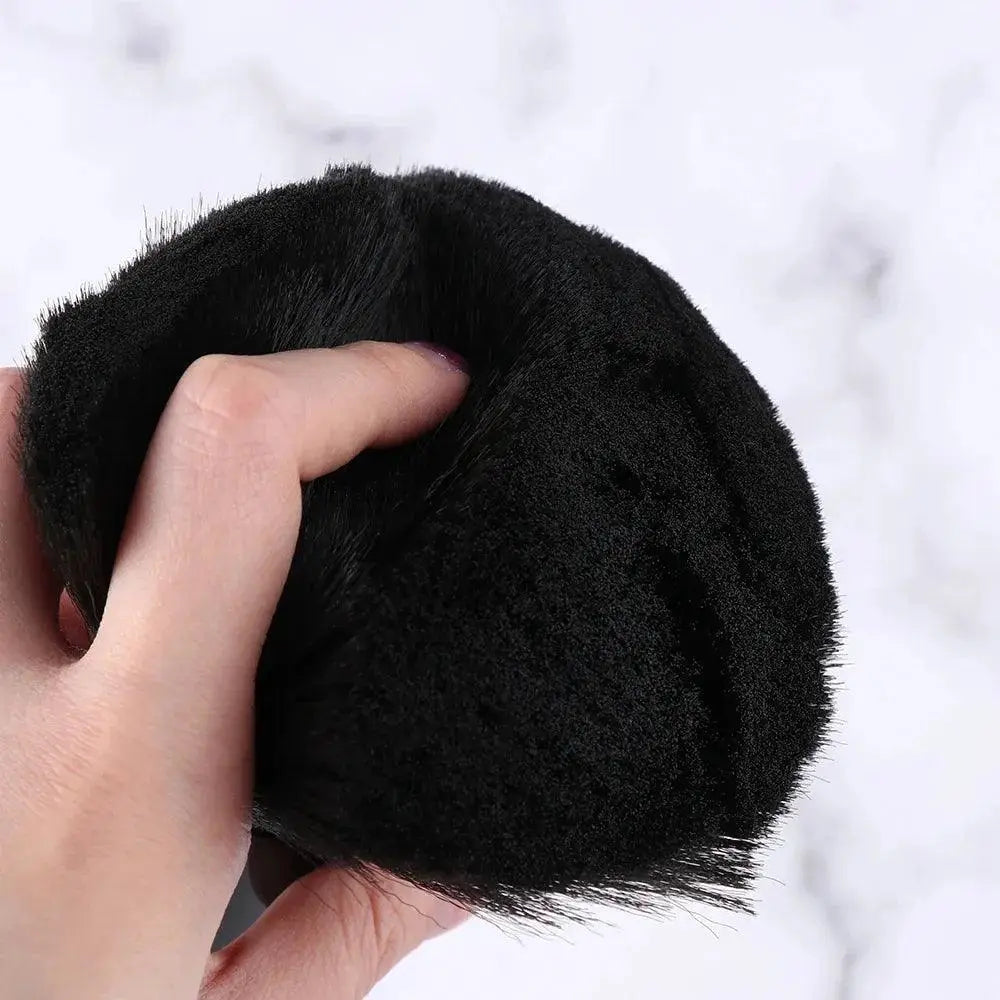 Barber's Soft Neck and Face Styling Brush Grooming Tool