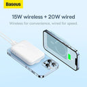 Baseus 10000mAh Magnetic Wireless Power Bank for iPhone 14 13 12