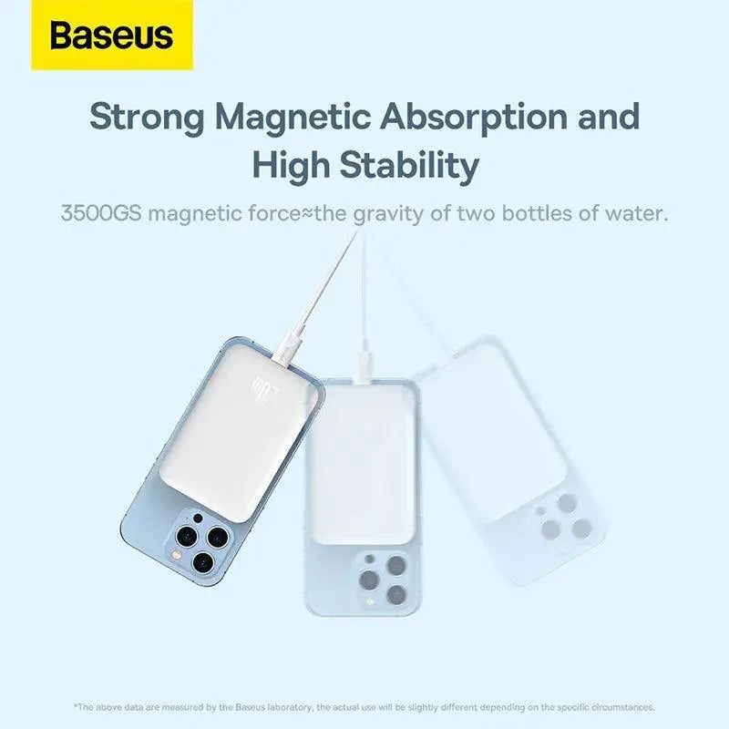 Baseus 10000mAh Magnetic Wireless Power Bank iPhone 14 13 12