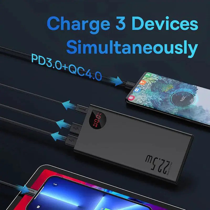 Baseus 10000mAh Power Bank With 22.5W Fast Charging