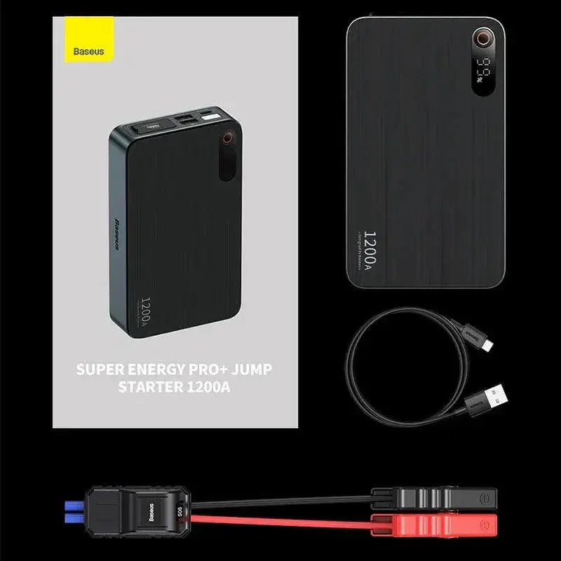 1200A Portable Car Jump Starter Power Bank for Emergencies