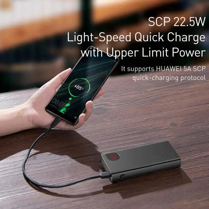 Baseus 22 5W 20000mAh Fast Charging Power Bank For iPhone 15