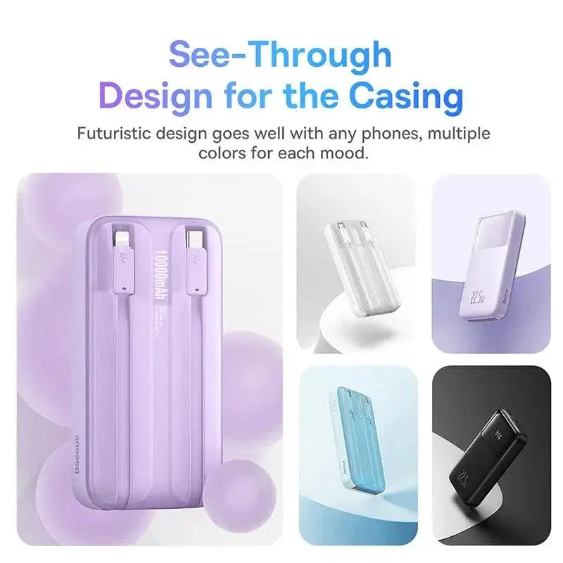 Baseus 22.5W Dual Fast Charging Power Bank 10000mAh