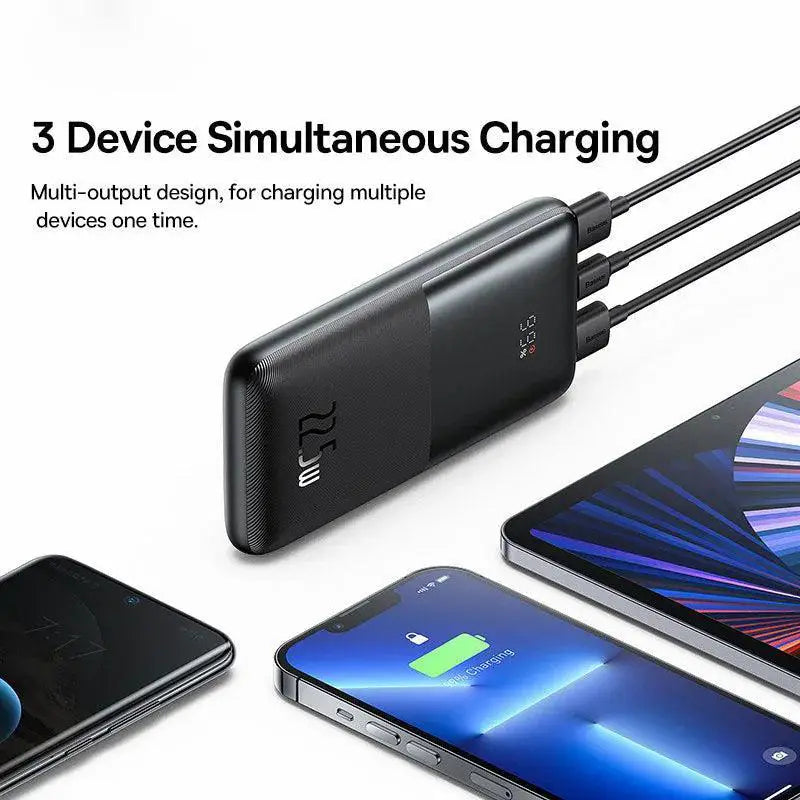 Baseus 22.5W Fast Charging Power Bank For iPhone 12 Pro Max