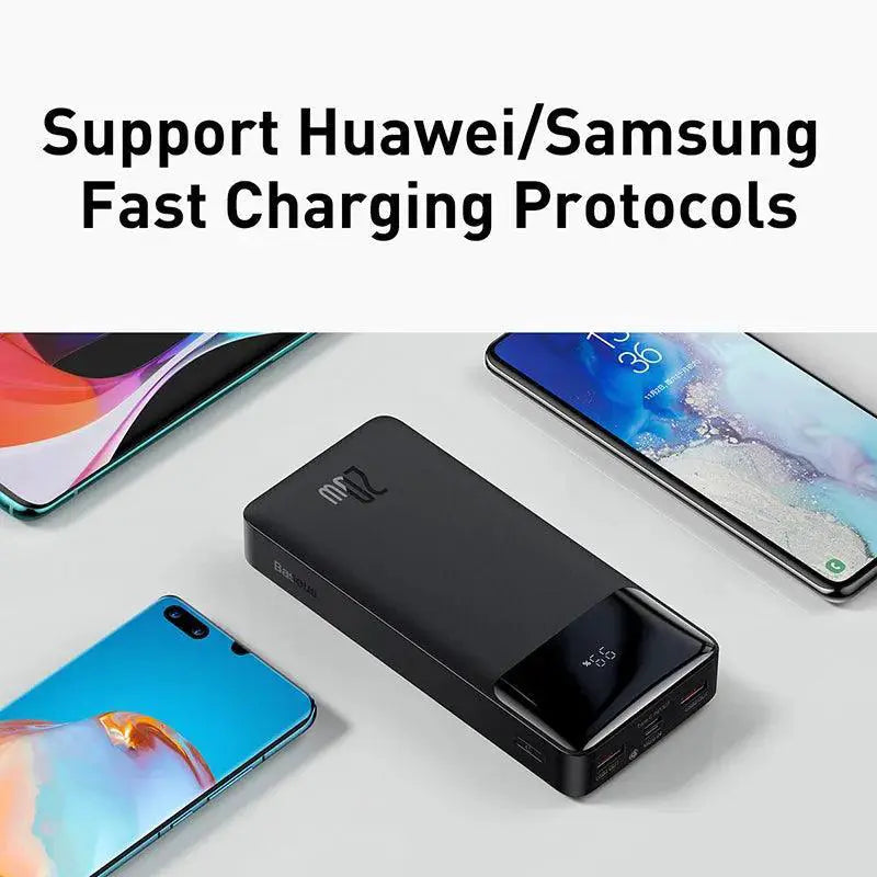 Baseus 30000mAh Quick Charge Power Bank For iPhone 13