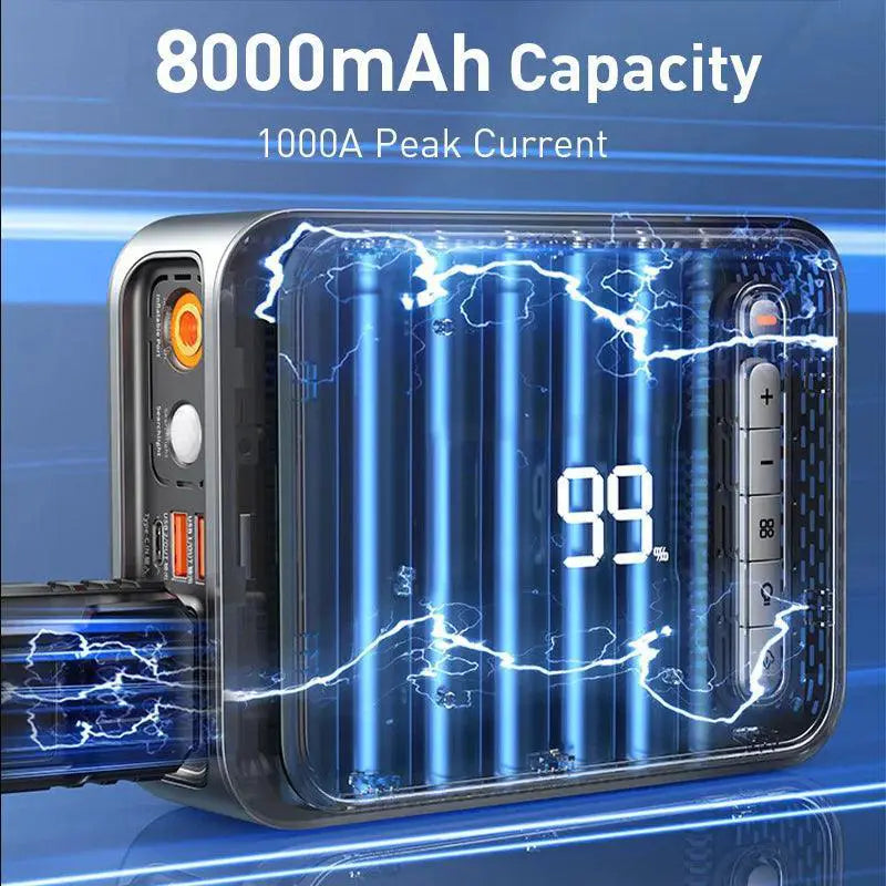 Baseus All In One 1000A Car Jump Starter Power Bank Inflator