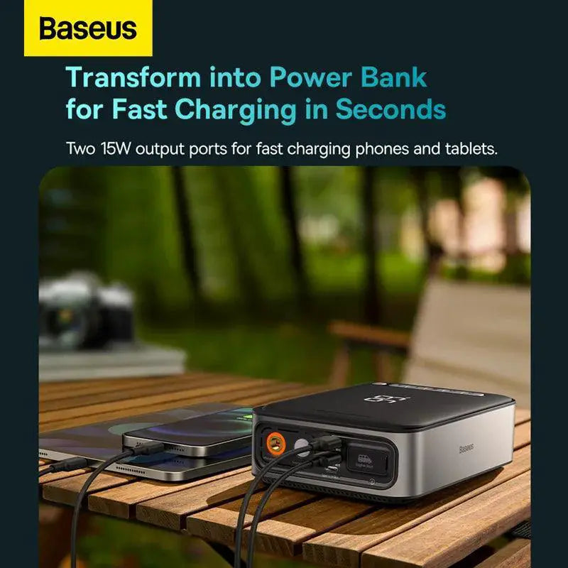 Baseus Car Jump Starter Air Compressor Power Bank Pro