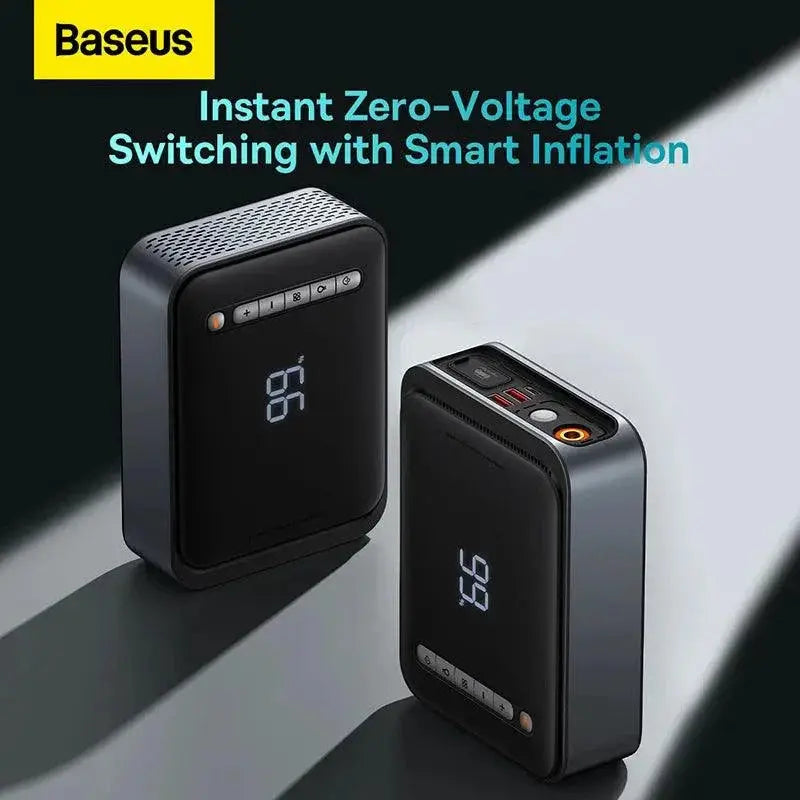 Baseus All In One Car Jump Starter Tire Inflator Power Bank