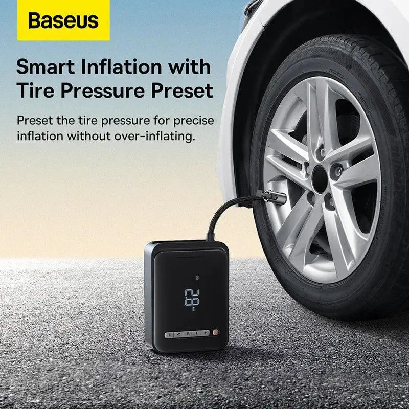 Baseus All In One Car Jump Starter Tire Inflator Power Bank