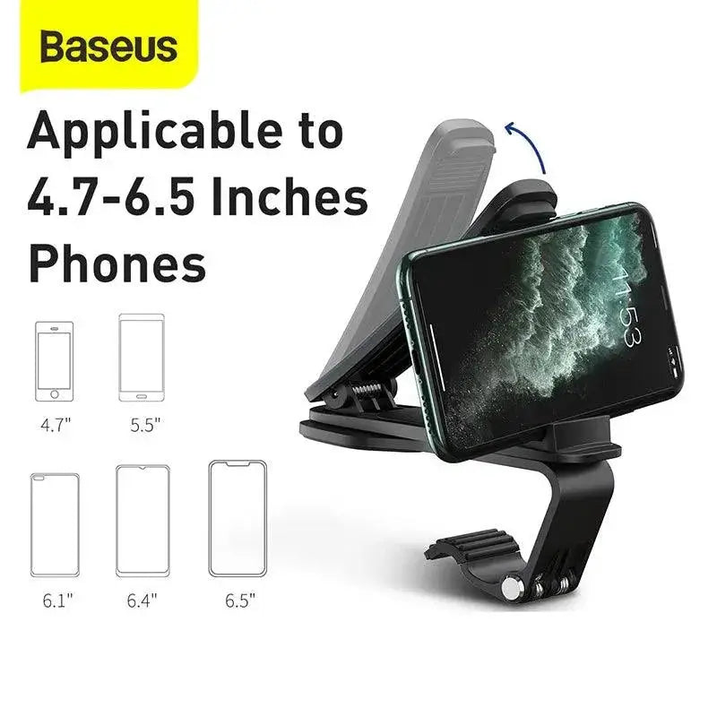 Baseus Car Phone Holder Secure GPS Navigation Mount