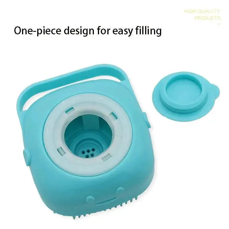 Bath Massage Gloves for Dogs and Cats Soft Silicone Tool