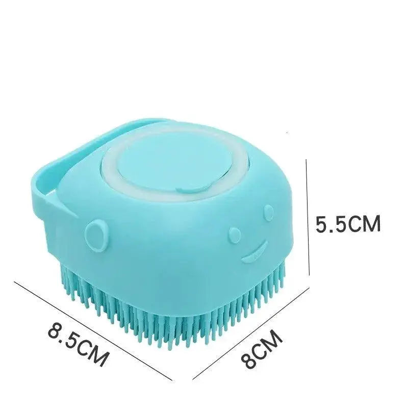 Bath Massage Gloves for Dogs and Cats Soft Silicone Tool