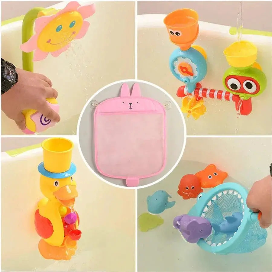 Bath Toy Storage Bag Cute Animal Design For Kids Fun