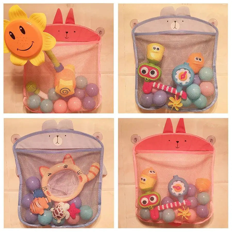 Bath Toy Storage Bag Cute Animal Design For Kids Fun