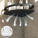 Space Saving Corner Shelf for Bathroom